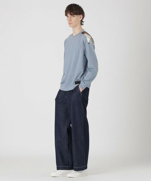 BLUE LABEL / BLACK LABEL CRESTBRIDGE / ブルーレーベル / ブラックレーベル・クレストブリッジ その他パンツ | 【BRIT】ヘヴィーオンスデニムバレルパンツ | 詳細9
