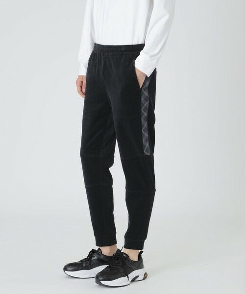 BLUE LABEL / BLACK LABEL CRESTBRIDGE / ブルーレーベル / ブラックレーベル・クレストブリッジ その他パンツ | 【BLACK lab.】ベロアジャージートラックパンツ(ブラック)