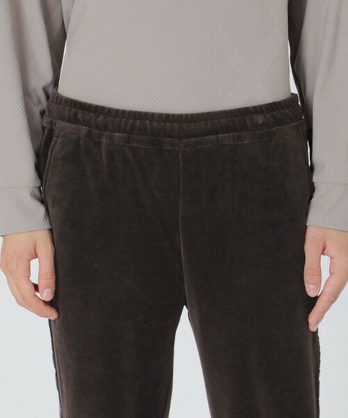 BLUE LABEL / BLACK LABEL CRESTBRIDGE / ブルーレーベル / ブラックレーベル・クレストブリッジ その他パンツ | 【BLACK lab.】ベロアジャージートラックパンツ | 詳細13