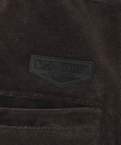BLUE LABEL / BLACK LABEL CRESTBRIDGE / ブルーレーベル / ブラックレーベル・クレストブリッジ その他パンツ | 【BLACK lab.】ベロアジャージートラックパンツ | 詳細16