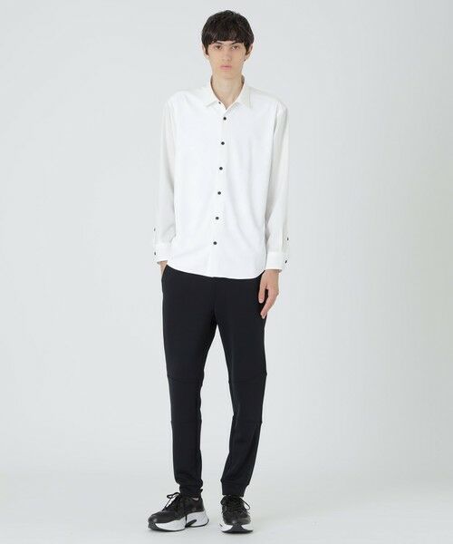 BLUE LABEL / BLACK LABEL CRESTBRIDGE / ブルーレーベル / ブラックレーベル・クレストブリッジ その他パンツ | 【BLACK lab.】コーデュラ(R)バックパイルトラックパンツ | 詳細10