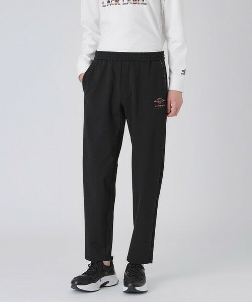 BLUE LABEL / BLACK LABEL CRESTBRIDGE / ブルーレーベル / ブラックレーベル・クレストブリッジ その他パンツ | 【WEB・一部店舗限定】【UMBRO】クレストブリッジチェックコンビトラックパンツ(ブラック)