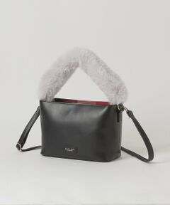 BLUE LABEL / BLACK LABEL CRESTBRIDGE / ブルーレーベル / ブラックレーベル・クレストブリッジ  ショルダーバッグ | ファーハンドルミニショルダー