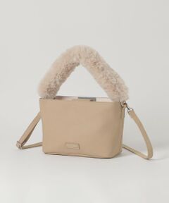 BLUE LABEL / BLACK LABEL CRESTBRIDGE / ブルーレーベル / ブラックレーベル・クレストブリッジ  ショルダーバッグ | ファーハンドルミニショルダー