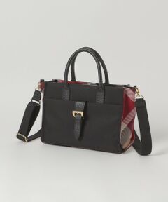 BLUE LABEL / BLACK LABEL CRESTBRIDGE / ブルーレーベル / ブラックレーベル・クレストブリッジ  ショルダーバッグ | フロントバックルミニトート