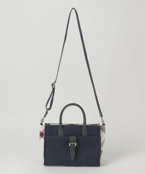 BLUE LABEL / BLACK LABEL CRESTBRIDGE / ブルーレーベル / ブラックレーベル・クレストブリッジ  ショルダーバッグ | フロントバックルミニトート | 詳細5