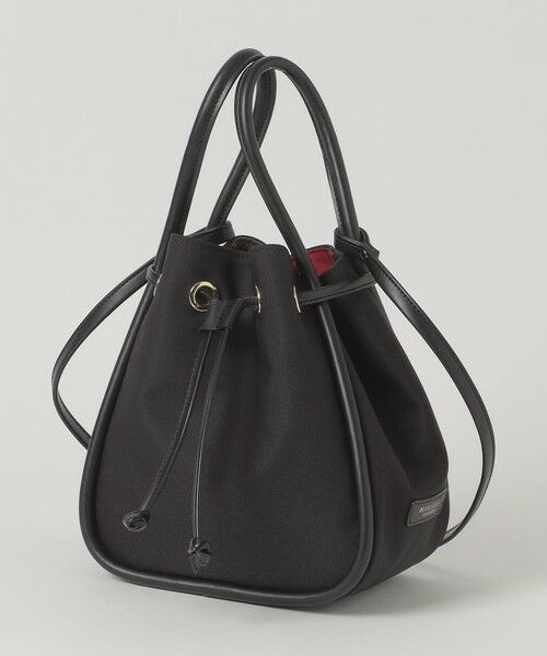 BLUE LABEL / BLACK LABEL CRESTBRIDGE / ブルーレーベル / ブラックレーベル・クレストブリッジ  ショルダーバッグ | ドローストリングショルダー（ブラック）