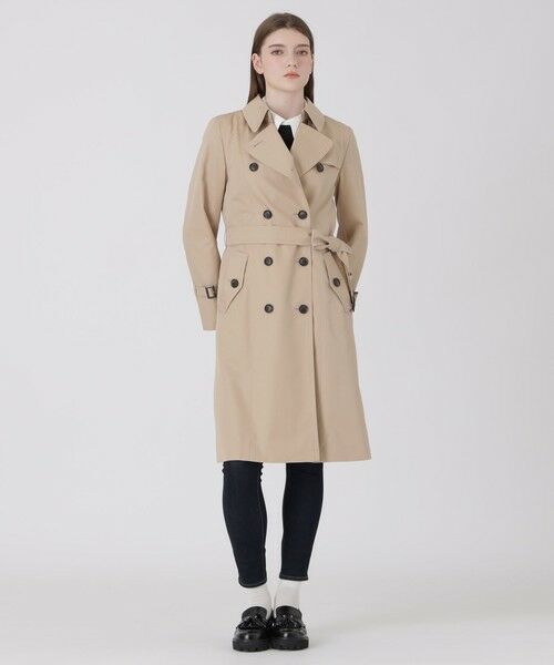 BLUE LABEL / BLACK LABEL CRESTBRIDGE / ブルーレーベル / ブラックレーベル・クレストブリッジ その他アウター | ライトギャバジントレンチコート | 詳細1