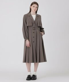 BLUE LABEL / BLACK LABEL CRESTBRIDGE / ブルーレーベル / ブラックレーベル・クレストブリッジ  その他アウター | ストレッチツイルドレスコート