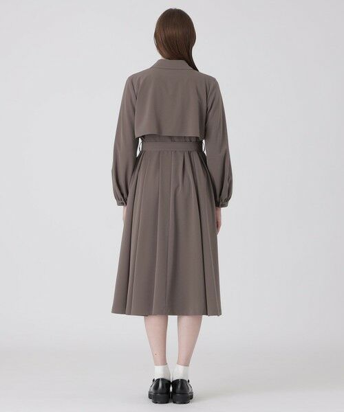 BLUE LABEL / BLACK LABEL CRESTBRIDGE / ブルーレーベル / ブラックレーベル・クレストブリッジ その他アウター | ストレッチツイルドレスコート | 詳細9