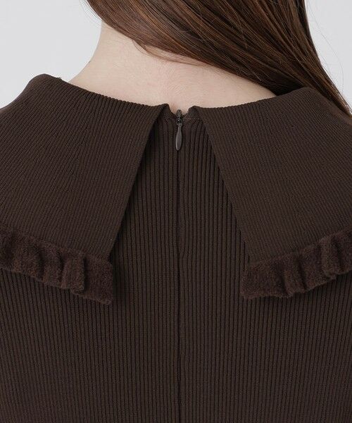 BLUE LABEL / BLACK LABEL CRESTBRIDGE / ブルーレーベル / ブラックレーベル・クレストブリッジ  ドレス | パーシャルチェックニットコンビドレス | 詳細6