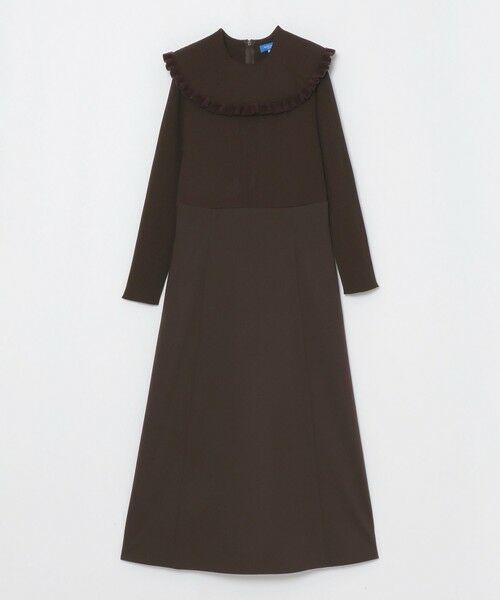 BLUE LABEL / BLACK LABEL CRESTBRIDGE / ブルーレーベル / ブラックレーベル・クレストブリッジ  ドレス | パーシャルチェックニットコンビドレス | 詳細7