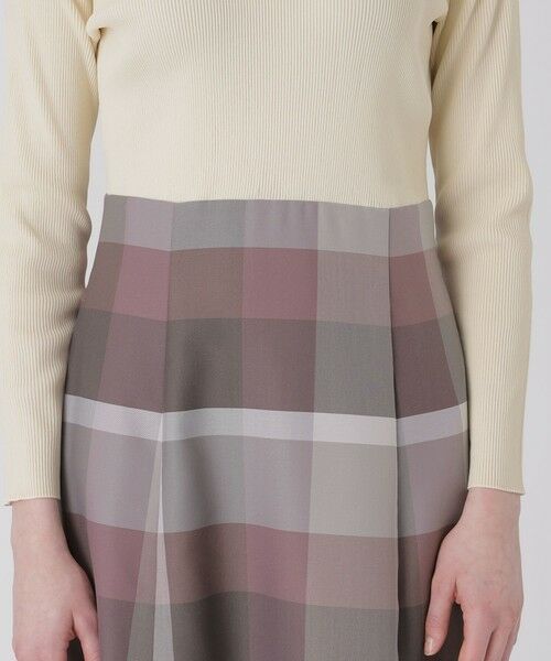 BLUE LABEL / BLACK LABEL CRESTBRIDGE / ブルーレーベル / ブラックレーベル・クレストブリッジ ドレス | クレストブリッジチェックニットコンビドレス | 詳細3