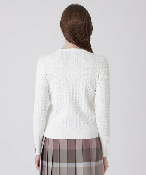 BLUE LABEL / BLACK LABEL CRESTBRIDGE / ブルーレーベル / ブラックレーベル・クレストブリッジ  ニット・セーター | ケーブルニットプルオーバー | 詳細4