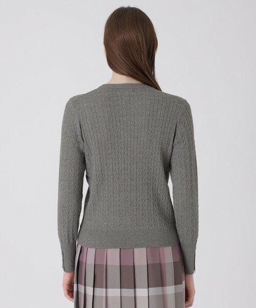 BLUE LABEL / BLACK LABEL CRESTBRIDGE / ブルーレーベル / ブラックレーベル・クレストブリッジ  ニット・セーター | ケーブルニットプルオーバー | 詳細9