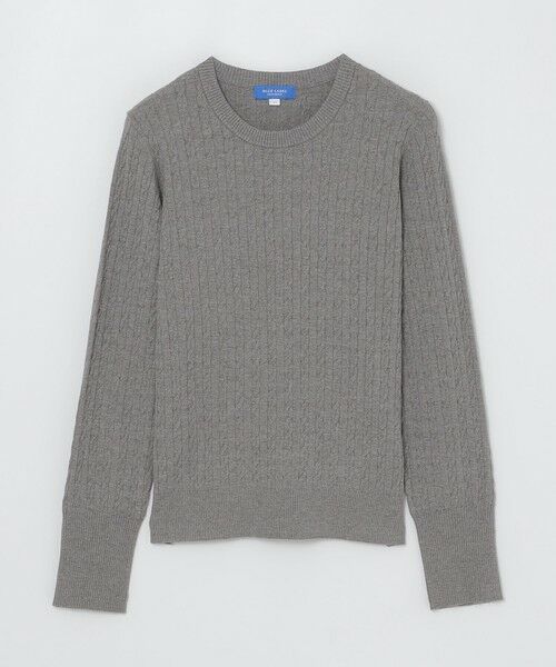 BLUE LABEL / BLACK LABEL CRESTBRIDGE / ブルーレーベル / ブラックレーベル・クレストブリッジ  ニット・セーター | ケーブルニットプルオーバー | 詳細11