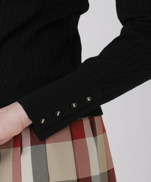 BLUE LABEL / BLACK LABEL CRESTBRIDGE / ブルーレーベル / ブラックレーベル・クレストブリッジ  ニット・セーター | ケーブルニットプルオーバー | 詳細17