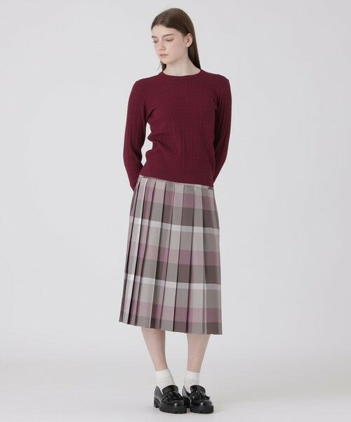 BLUE LABEL / BLACK LABEL CRESTBRIDGE / ブルーレーベル / ブラックレーベル・クレストブリッジ  ニット・セーター | ケーブルニットプルオーバー | 詳細19