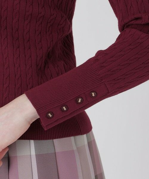 BLUE LABEL / BLACK LABEL CRESTBRIDGE / ブルーレーベル / ブラックレーベル・クレストブリッジ  ニット・セーター | ケーブルニットプルオーバー | 詳細23