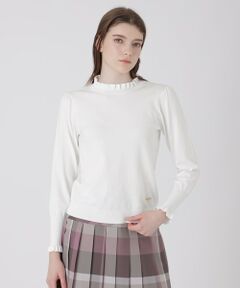 BLUE LABEL / BLACK LABEL CRESTBRIDGE / ブルーレーベル / ブラックレーベル・クレストブリッジ  ニット・セーター | フリルディテールニットプルオーバー