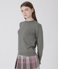 BLUE LABEL / BLACK LABEL CRESTBRIDGE / ブルーレーベル / ブラックレーベル・クレストブリッジ  ニット・セーター | フリルディテールニットプルオーバー