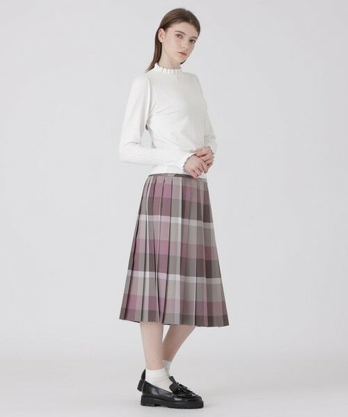 BLUE LABEL / BLACK LABEL CRESTBRIDGE / ブルーレーベル / ブラックレーベル・クレストブリッジ  ニット・セーター | フリルディテールニットプルオーバー | 詳細1