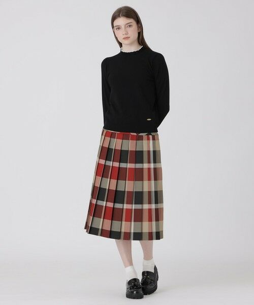BLUE LABEL / BLACK LABEL CRESTBRIDGE / ブルーレーベル / ブラックレーベル・クレストブリッジ  ニット・セーター | フリルディテールニットプルオーバー | 詳細15