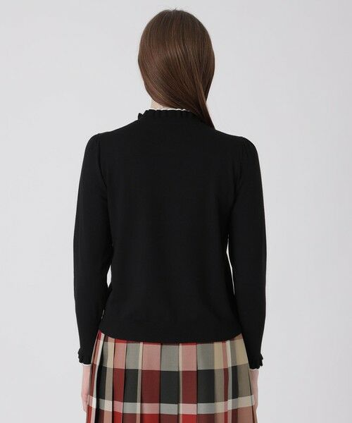 BLUE LABEL / BLACK LABEL CRESTBRIDGE / ブルーレーベル / ブラックレーベル・クレストブリッジ  ニット・セーター | フリルディテールニットプルオーバー | 詳細18