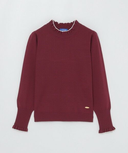 BLUE LABEL / BLACK LABEL CRESTBRIDGE / ブルーレーベル / ブラックレーベル・クレストブリッジ  ニット・セーター | フリルディテールニットプルオーバー | 詳細28