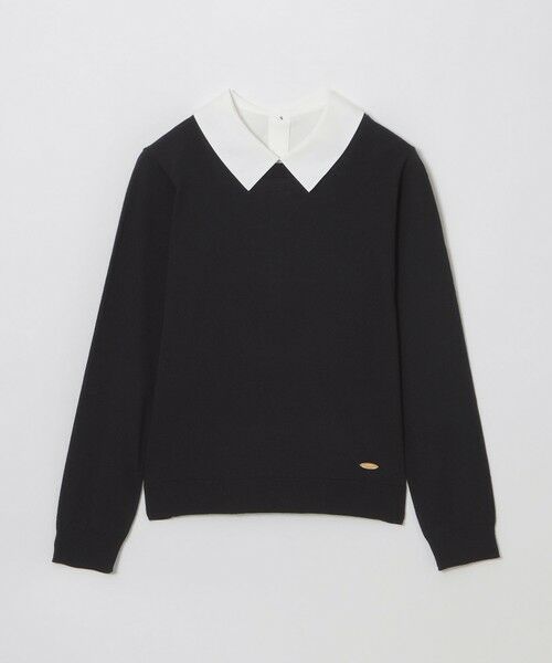 BLUE LABEL / BLACK LABEL CRESTBRIDGE / ブルーレーベル / ブラックレーベル・クレストブリッジ  ニット・セーター | シャツレイヤードドッキングニット | 詳細14
