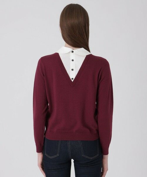 BLUE LABEL / BLACK LABEL CRESTBRIDGE / ブルーレーベル / ブラックレーベル・クレストブリッジ  ニット・セーター | シャツレイヤードドッキングニット | 詳細25