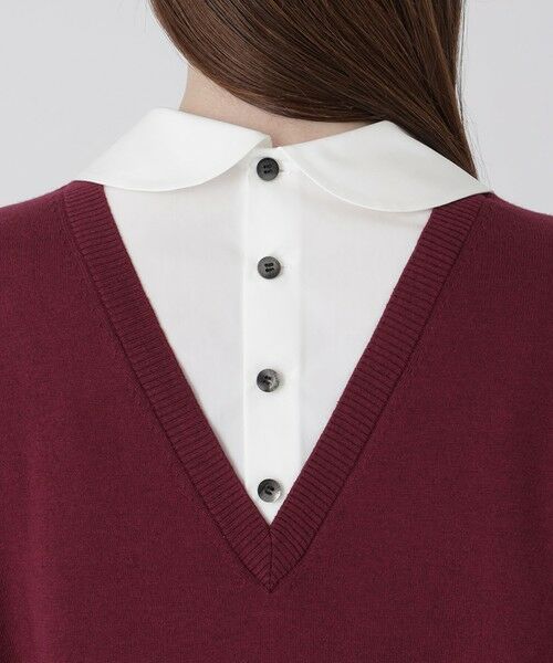 BLUE LABEL / BLACK LABEL CRESTBRIDGE / ブルーレーベル / ブラックレーベル・クレストブリッジ  ニット・セーター | シャツレイヤードドッキングニット | 詳細26