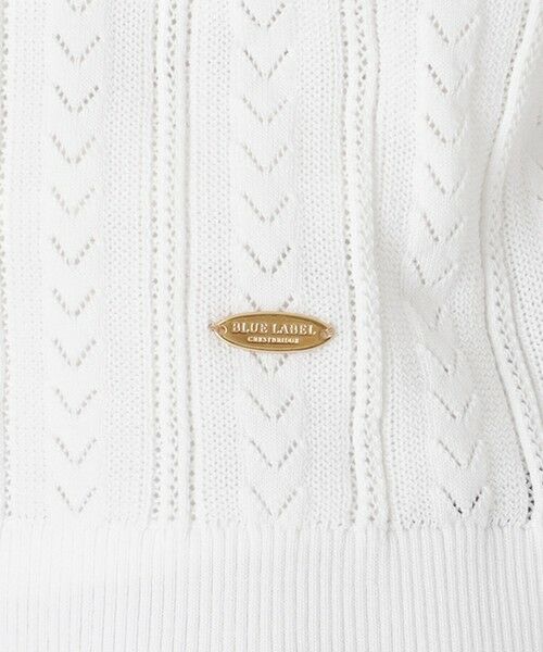 BLUE LABEL / BLACK LABEL CRESTBRIDGE / ブルーレーベル / ブラックレーベル・クレストブリッジ  ニット・セーター | シアーニットトップス | 詳細5