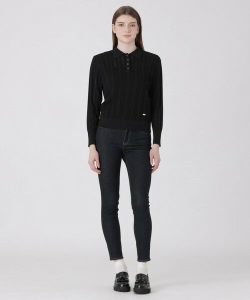 BLUE LABEL / BLACK LABEL CRESTBRIDGE / ブルーレーベル / ブラックレーベル・クレストブリッジ  ニット・セーター | シアーニットトップス | 詳細7