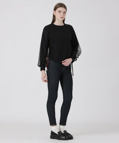 BLUE LABEL / BLACK LABEL CRESTBRIDGE / ブルーレーベル / ブラックレーベル・クレストブリッジ  カットソー | チュールスリーブコンビトップス | 詳細9