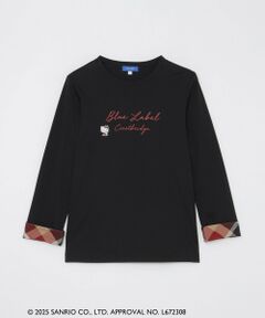 BLUE LABEL / BLACK LABEL CRESTBRIDGE / ブルーレーベル / ブラックレーベル・クレストブリッジ  カットソー | 【予約販売】【ハローキティコラボ】ロングTシャツ