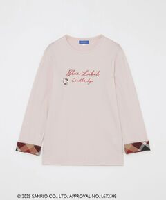 BLUE LABEL / BLACK LABEL CRESTBRIDGE / ブルーレーベル / ブラックレーベル・クレストブリッジ  カットソー | 【予約販売】【ハローキティコラボ】ロングTシャツ