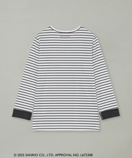 BLUE LABEL / BLACK LABEL CRESTBRIDGE / ブルーレーベル / ブラックレーベル・クレストブリッジ  カットソー | 【予約販売】【ハローキティコラボ】ロングTシャツ | 詳細7
