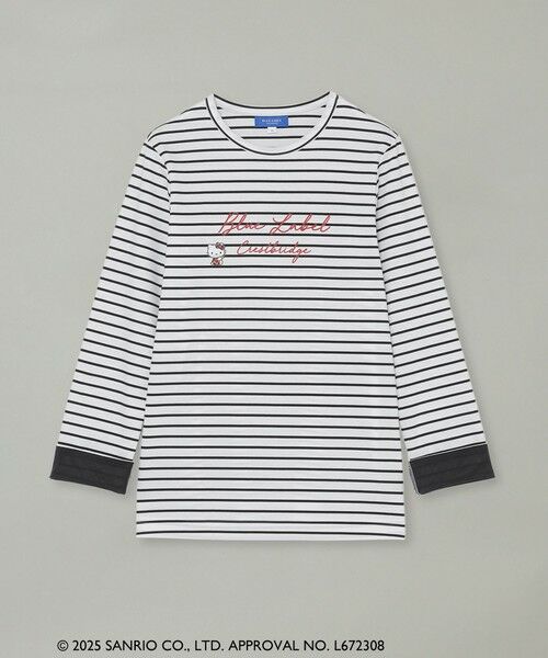 BLUE LABEL / BLACK LABEL CRESTBRIDGE / ブルーレーベル / ブラックレーベル・クレストブリッジ  カットソー | 【予約販売】【ハローキティコラボ】ロングTシャツ | 詳細12