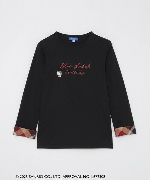 BLUE LABEL / BLACK LABEL CRESTBRIDGE / ブルーレーベル / ブラックレーベル・クレストブリッジ  カットソー | 【予約販売】【ハローキティコラボ】ロングTシャツ | 詳細18