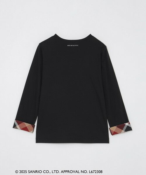 BLUE LABEL / BLACK LABEL CRESTBRIDGE / ブルーレーベル / ブラックレーベル・クレストブリッジ  カットソー | 【予約販売】【ハローキティコラボ】ロングTシャツ | 詳細13
