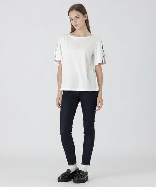 BLUE LABEL / BLACK LABEL CRESTBRIDGE / ブルーレーベル / ブラックレーベル・クレストブリッジ  カットソー | リボンスリーブカットソー | 詳細1