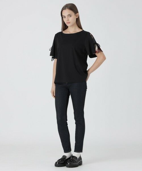 BLUE LABEL / BLACK LABEL CRESTBRIDGE / ブルーレーベル / ブラックレーベル・クレストブリッジ  カットソー | リボンスリーブカットソー | 詳細7