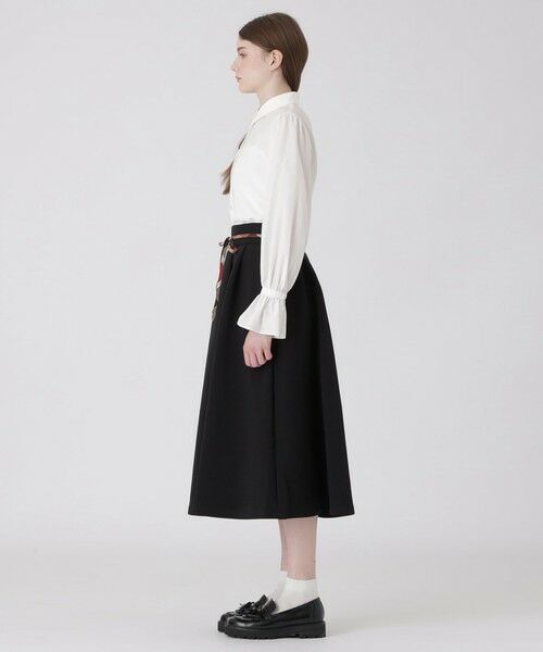 BLUE LABEL / BLACK LABEL CRESTBRIDGE / ブルーレーベル / ブラックレーベル・クレストブリッジ  ミニ・ひざ丈スカート | ダンボールフレアスカート | 詳細10