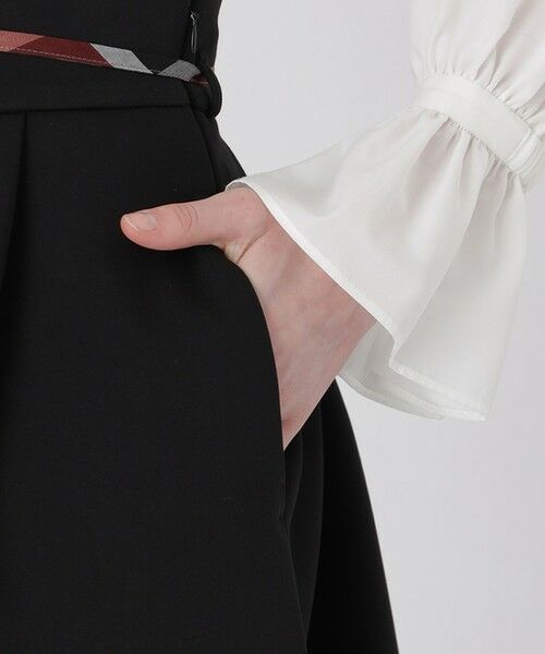 BLUE LABEL / BLACK LABEL CRESTBRIDGE / ブルーレーベル / ブラックレーベル・クレストブリッジ  ミニ・ひざ丈スカート | ダンボールフレアスカート | 詳細14