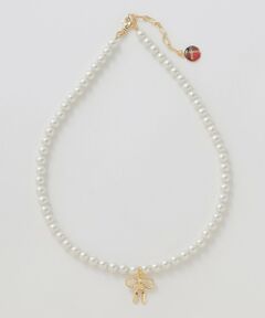 BLUE LABEL / BLACK LABEL CRESTBRIDGE / ブルーレーベル / ブラックレーベル・クレストブリッジ  その他小物 | リボンモチーフパールネックレス