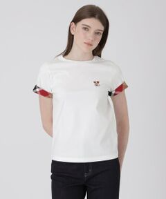 BLUE LABEL / BLACK LABEL CRESTBRIDGE / ブルーレーベル / ブラックレーベル・クレストブリッジ  カットソー | 【一部店舗限定】アニマルワンポイントTシャツ