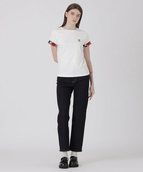 BLUE LABEL / BLACK LABEL CRESTBRIDGE / ブルーレーベル / ブラックレーベル・クレストブリッジ  カットソー | 【一部店舗限定】アニマルワンポイントTシャツ | 詳細1
