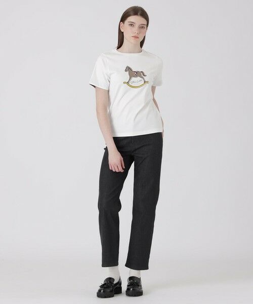 BLUE LABEL / BLACK LABEL CRESTBRIDGE / ブルーレーベル / ブラックレーベル・クレストブリッジ  カットソー | 【一部店舗限定】ロッキンホースTシャツ | 詳細1