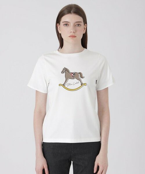 BLUE LABEL / BLACK LABEL CRESTBRIDGE / ブルーレーベル / ブラックレーベル・クレストブリッジ  カットソー | 【一部店舗限定】ロッキンホースTシャツ | 詳細2